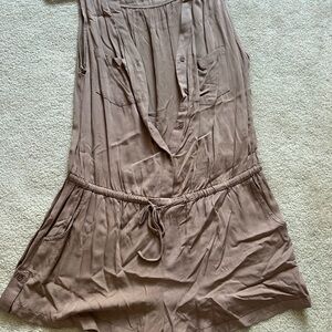 Kori Tan Sleeveless Romper